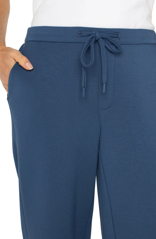 PULL ON WIDE LEG CROP TROUSER LM4582C9