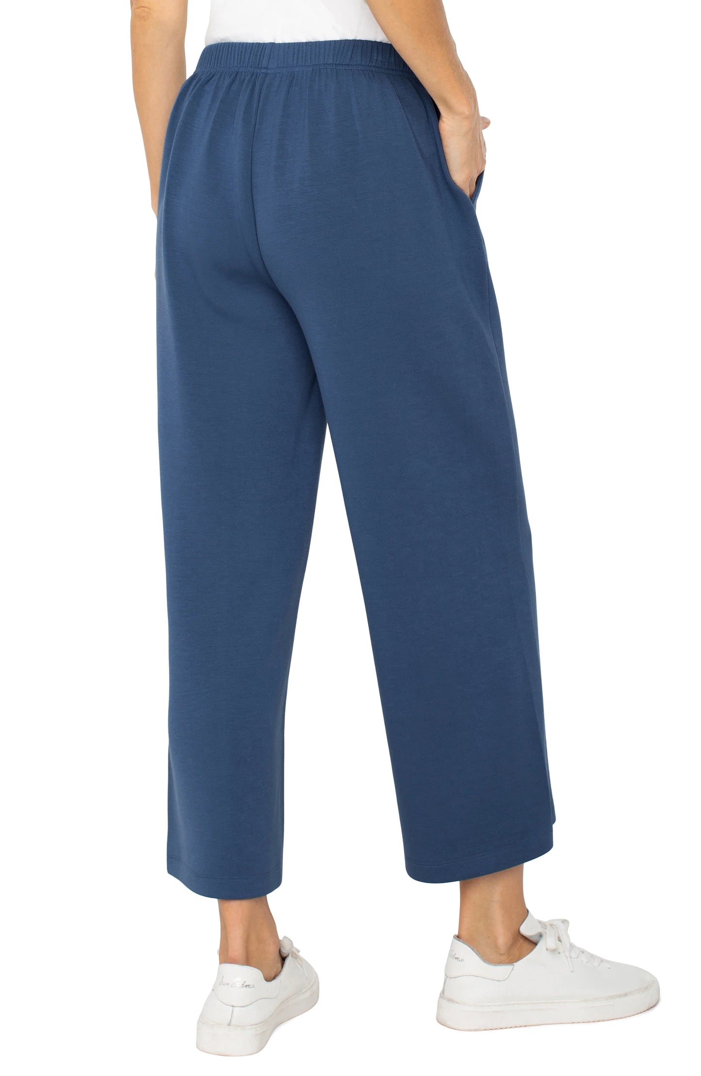 PULL ON WIDE LEG CROP TROUSER LM4582C9