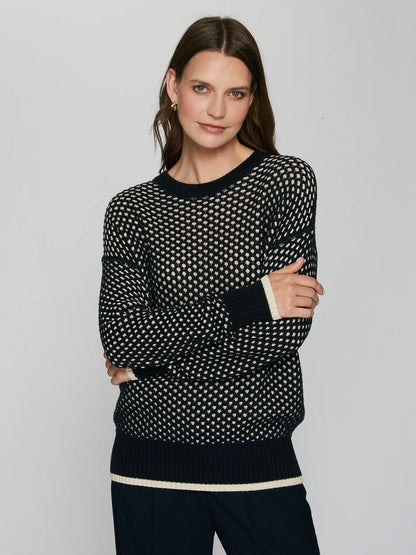 REVERSABLE 2-TONE MESH SWEATSHIRT N14149