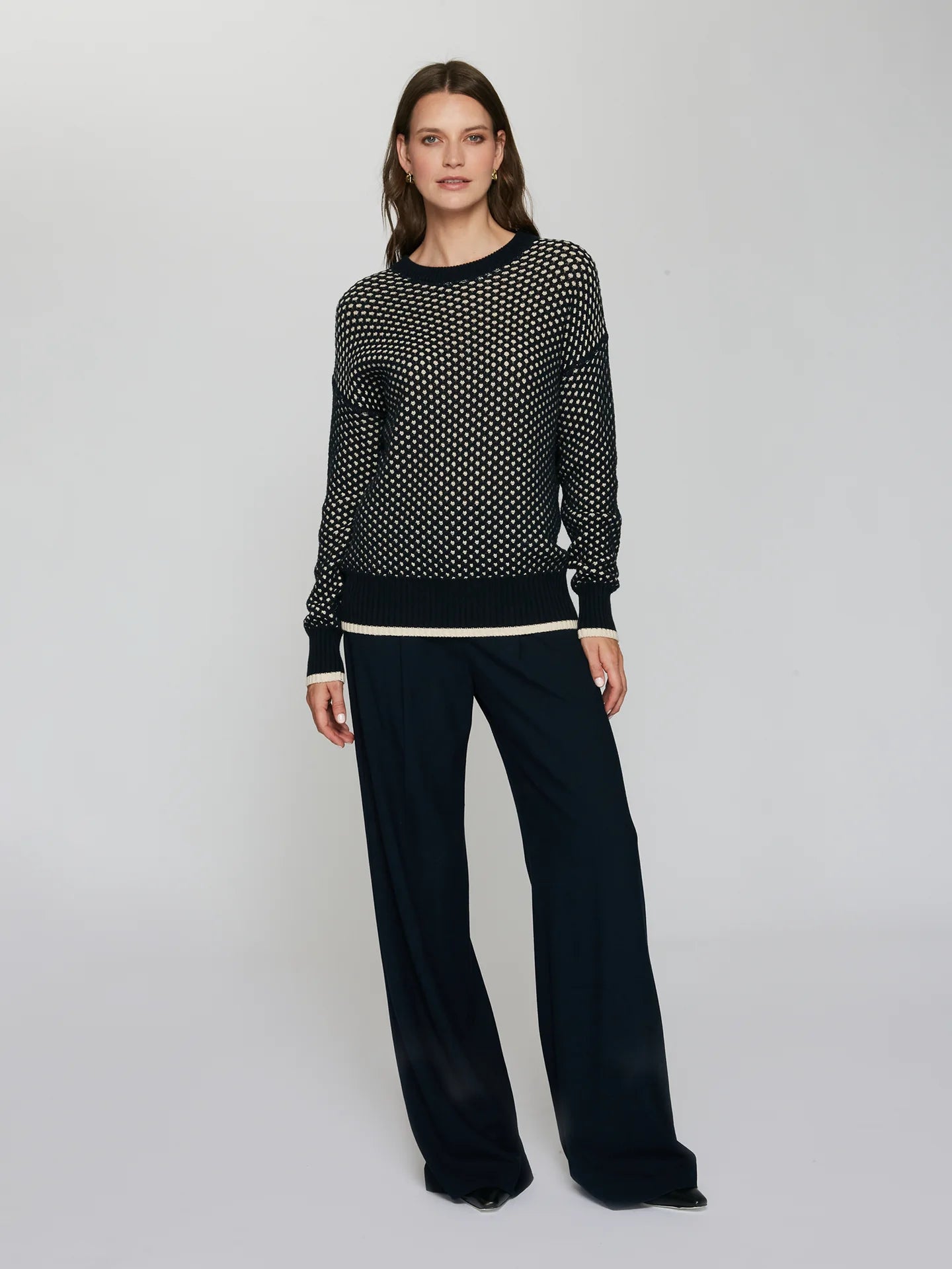 REVERSABLE 2-TONE MESH SWEATSHIRT N14149