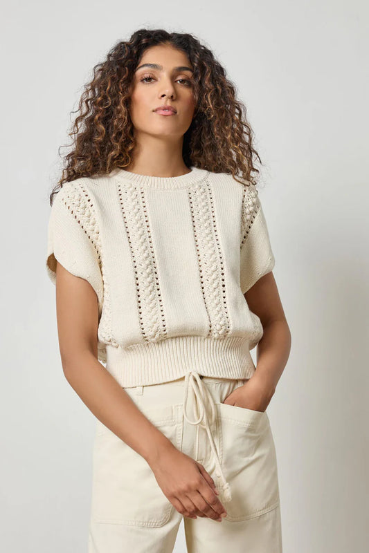 WEDGE CREWNECK SWEATER PA2852
