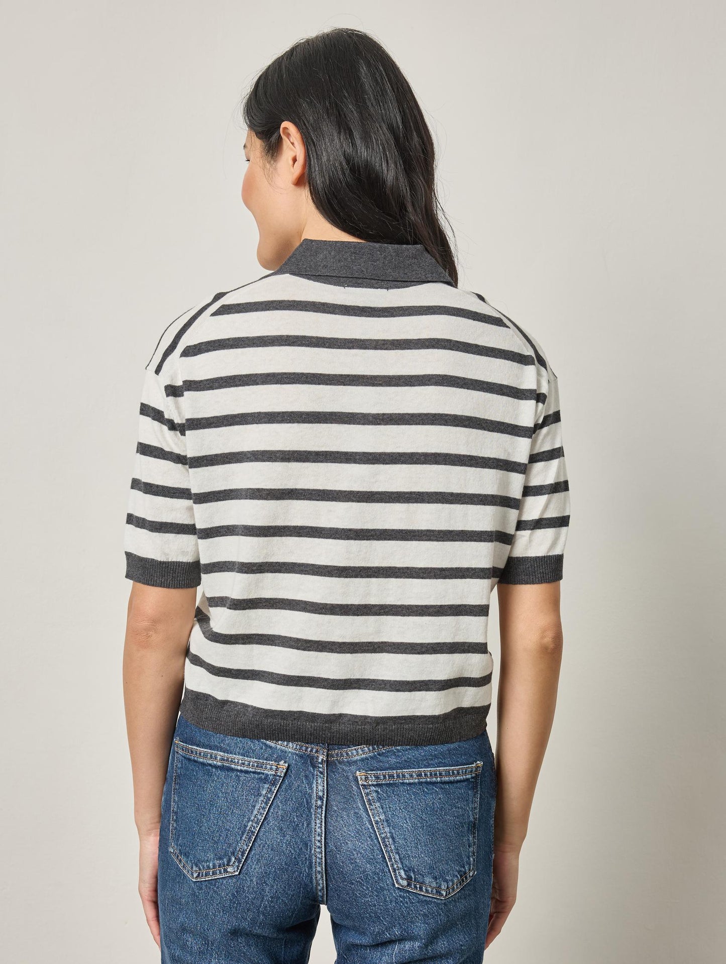 DROP SHOULDER POLO NECK PA3033