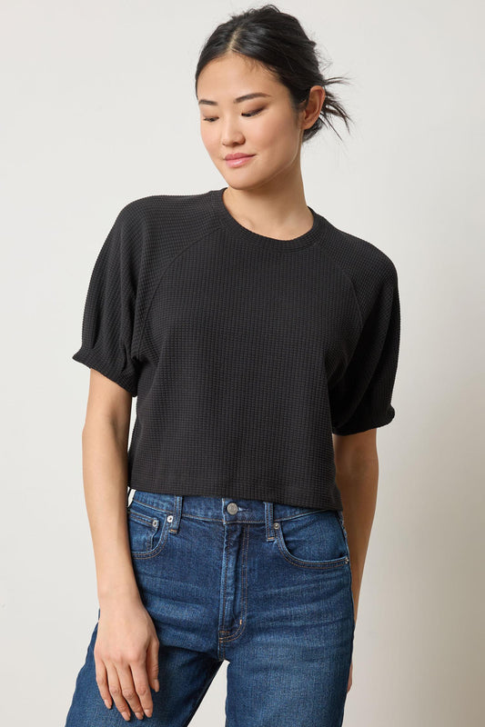 PLEATED SLEEVE TOP PA3136