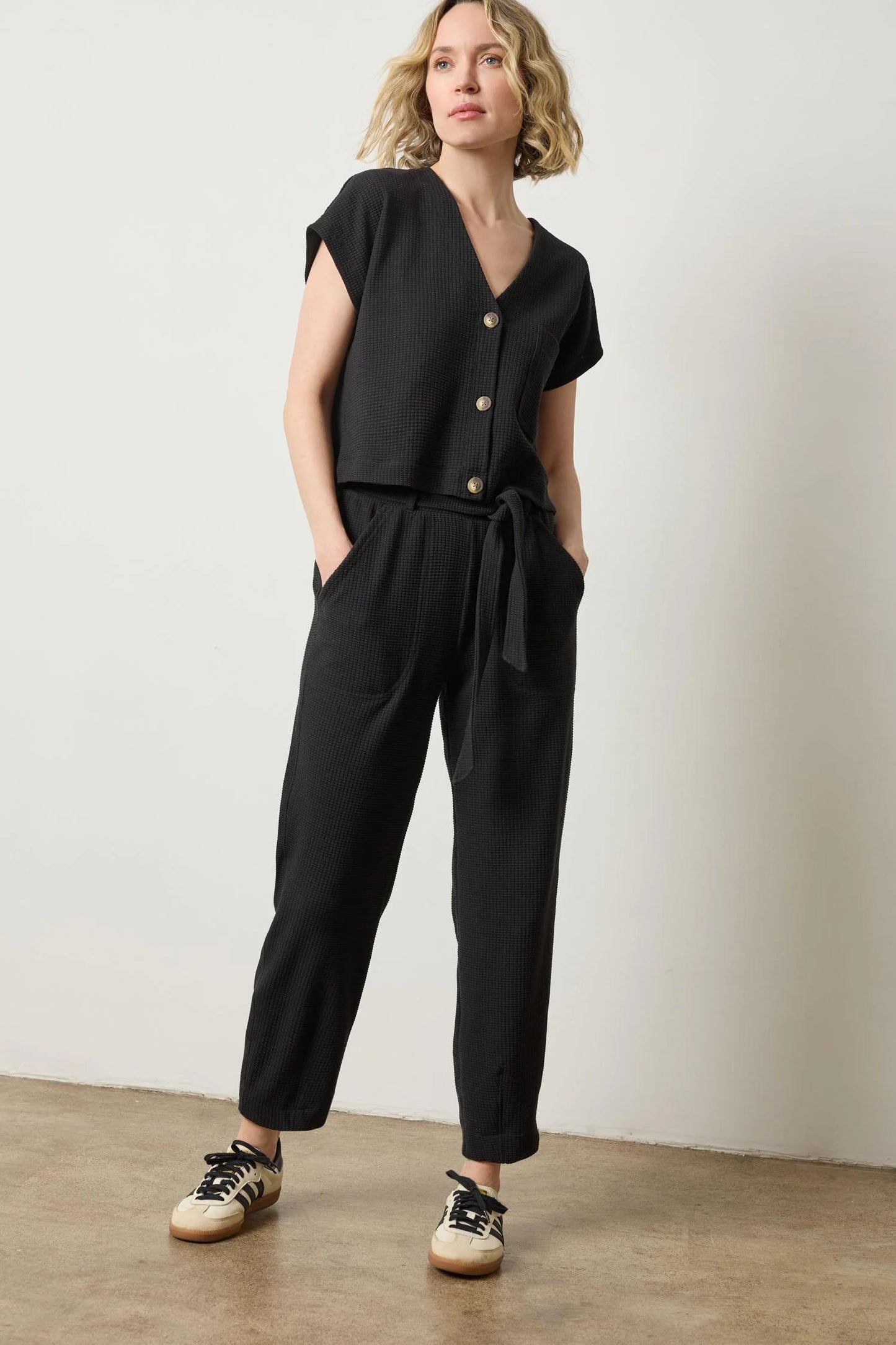 BELTED PANT PA3137