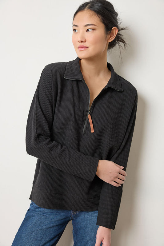 DOLMAN OVERSIZED HALF ZIP PA3140