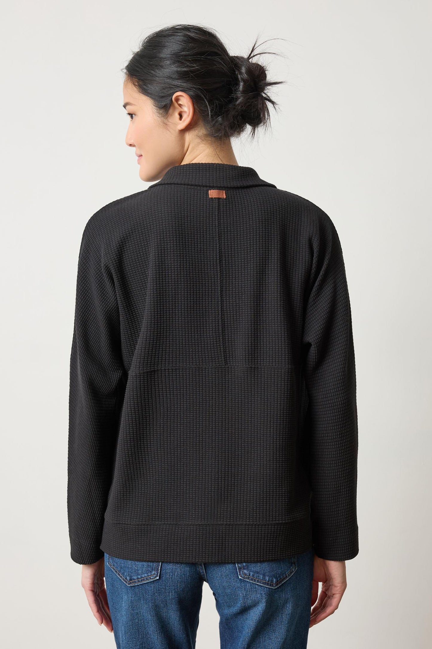 DOLMAN OVERSIZED HALF ZIP PA3140