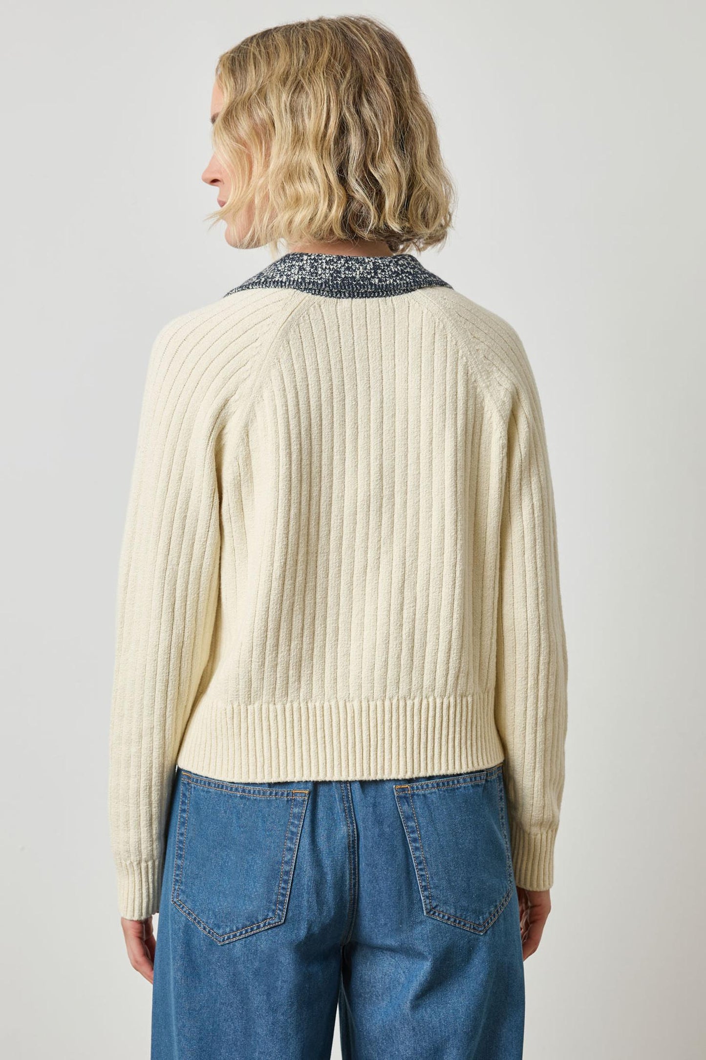 MARLED HENLEY SWEATER PA3216