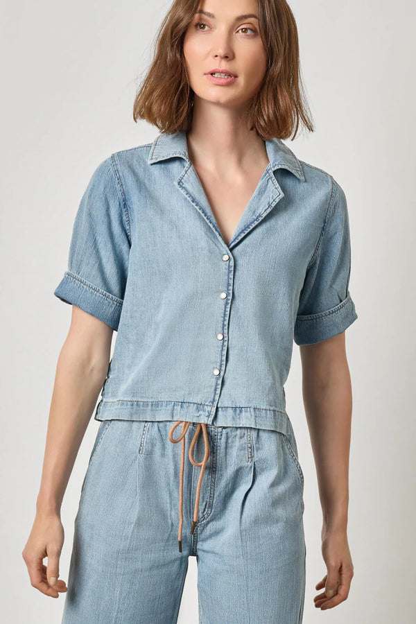 DENIM CUFF SHIRT PA3260