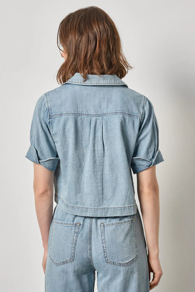 DENIM CUFF SHIRT PA3260