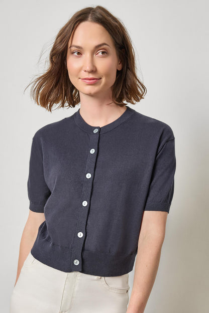 SHORT SLEEVE CARDIGAN PA 3286