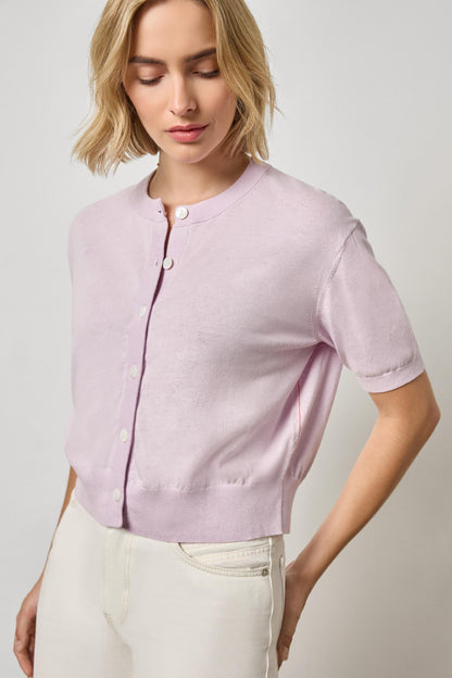 SHORT SLEEVE CARDIGAN PA 3286
