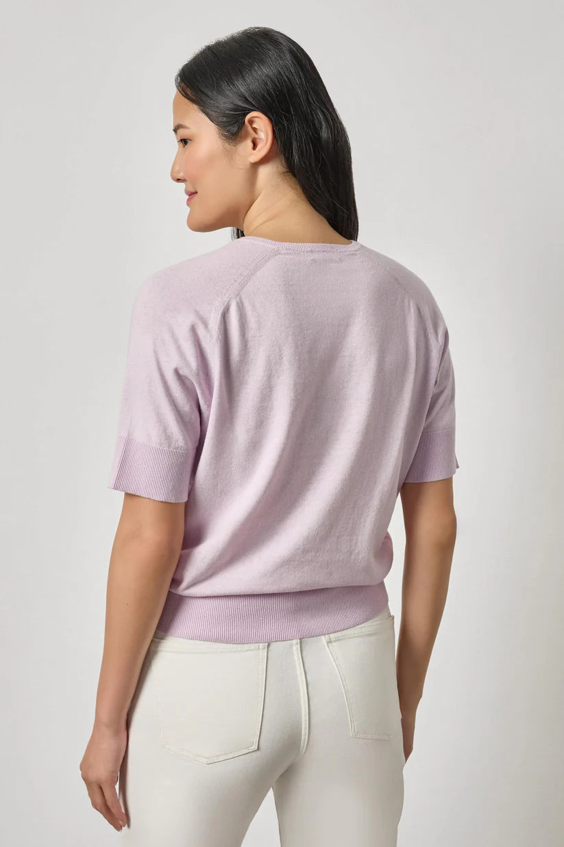 V NECK SADDLE SLEEVE SWEATER PA3287