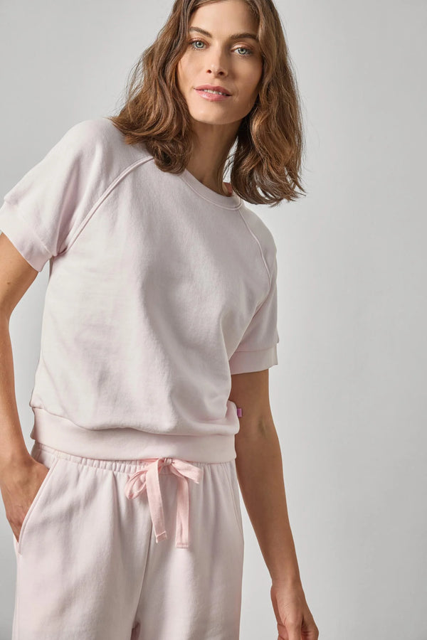 SHORT SLEEVE TERRY SWEATSHIRT PA3298