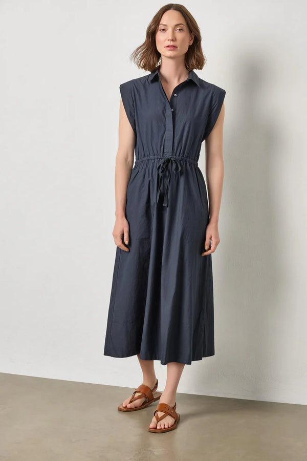 GUSSET SLEEVE MAXI DRESS PA3361