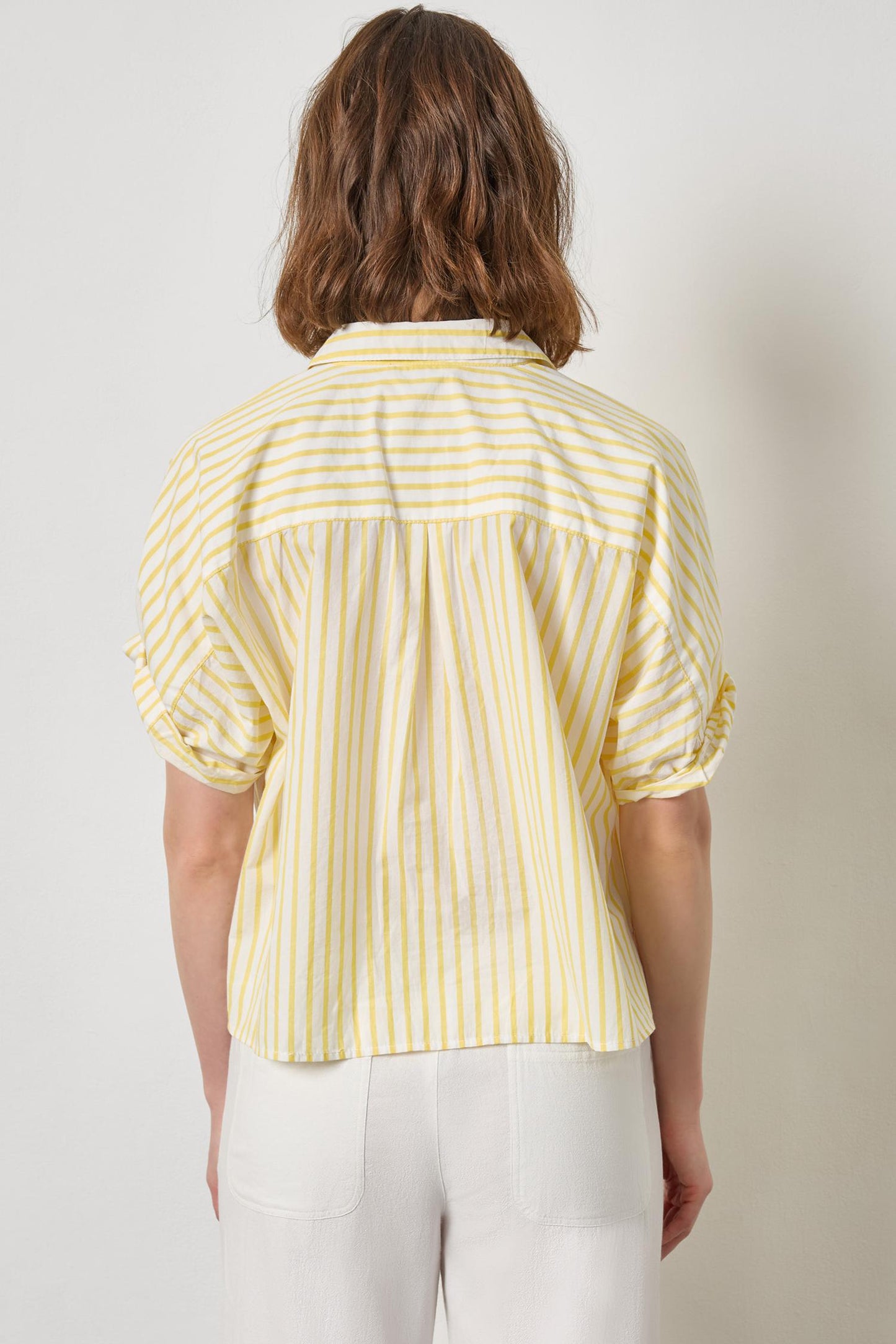 STRIPED OVERSIZED BUTTON DOWN PA3386