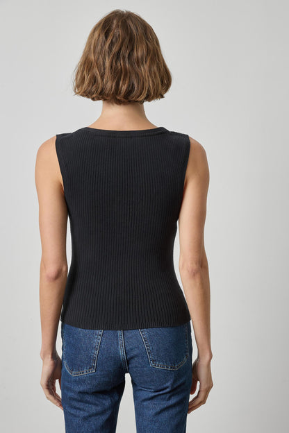 SLEEVELESS RIB TOP PA3492