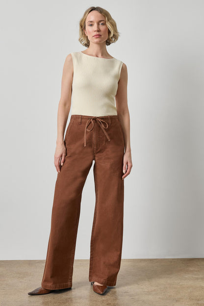 SLEEVELESS RIB TOP PA3492