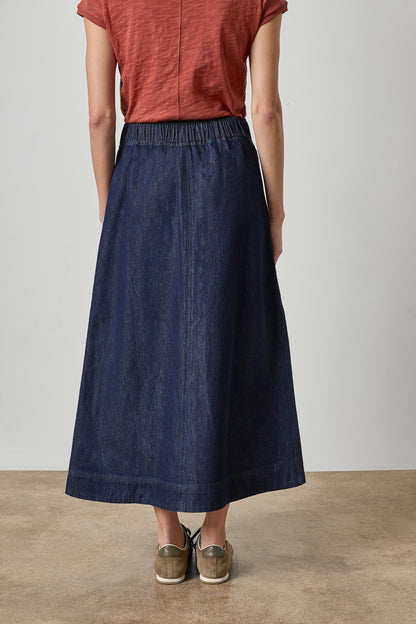 BELTED POCKET FRONT SKIRT PA3509