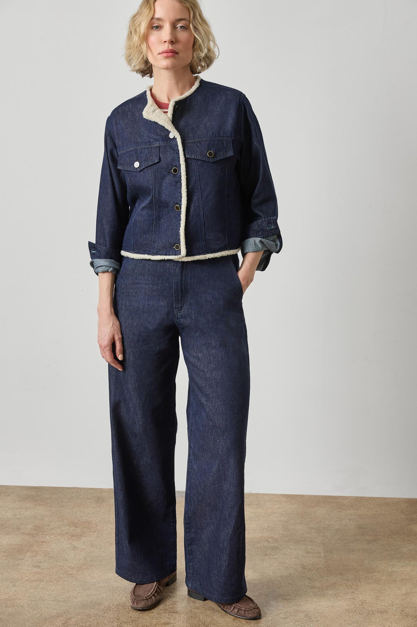 SHERPA LINED JEAN JACKET PA3510