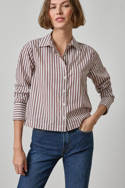 STRAIGHT FIT SHORT BUTTON DOWN PA3536
