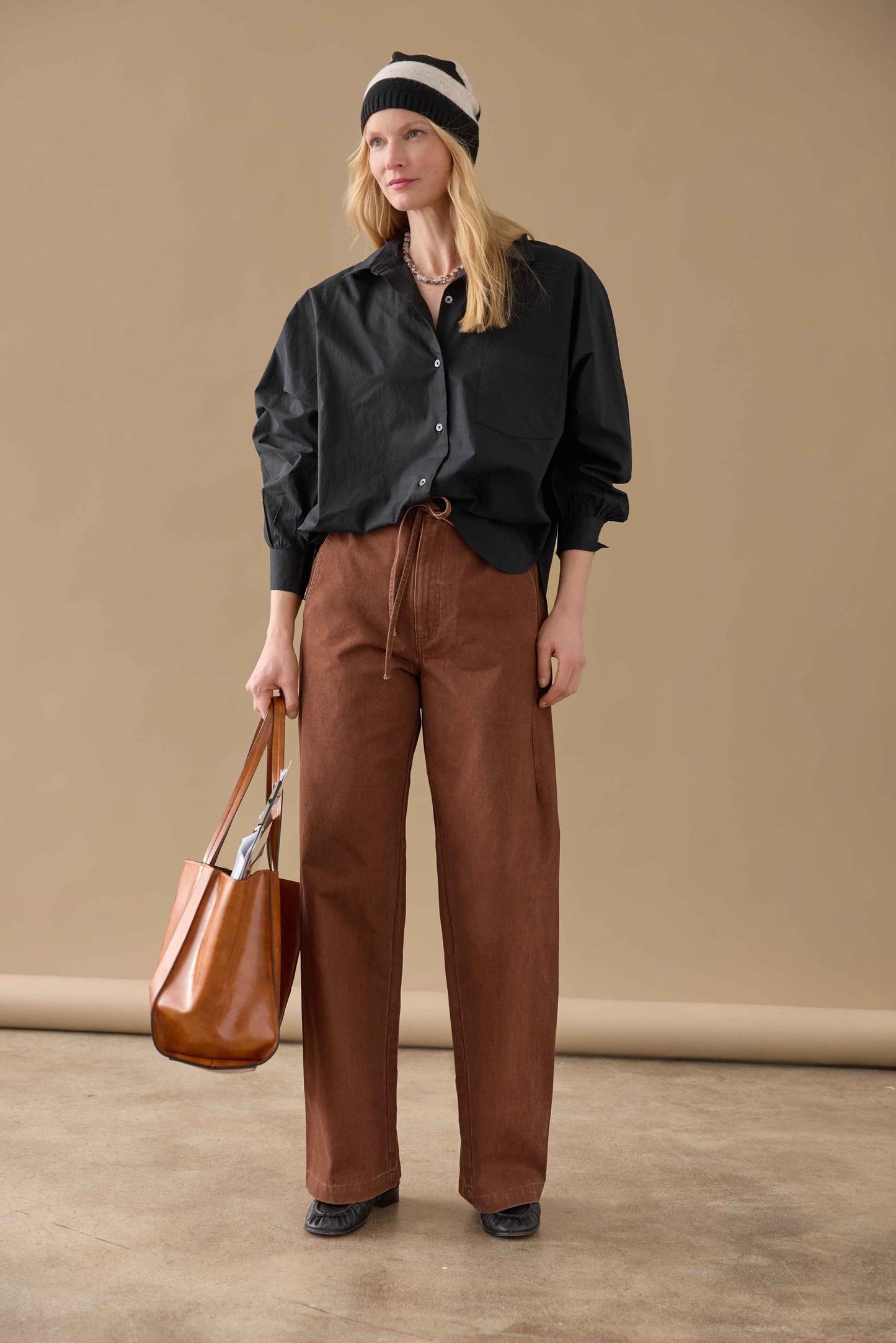 DOLMAN SLEEVE BUTTON DOWN PA3613