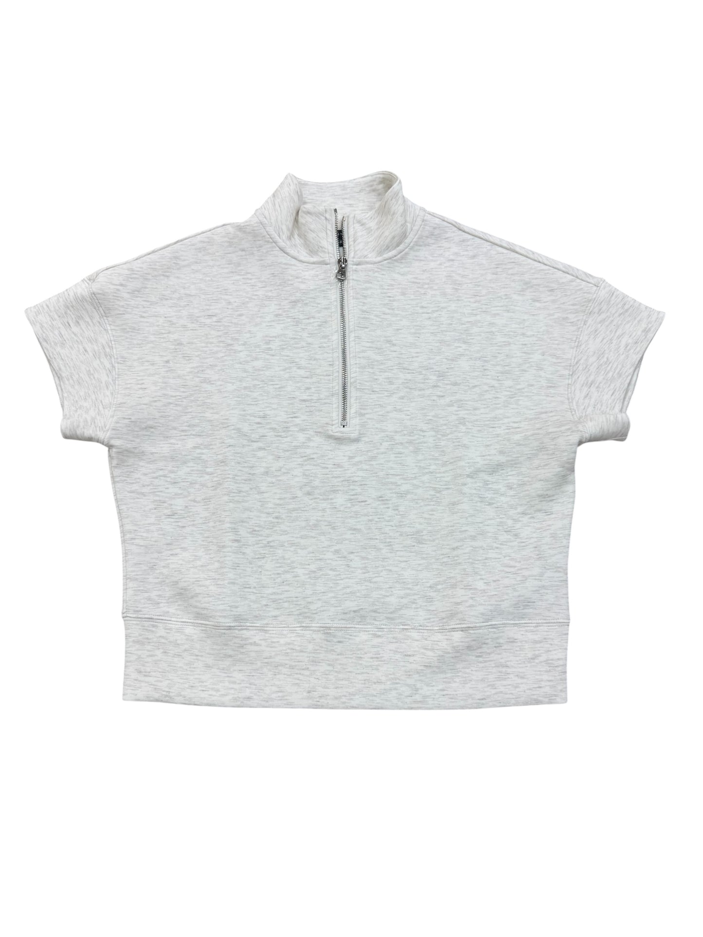 QUARTER ZIP TOP  W/ EXTENDED SLEEVE 61234