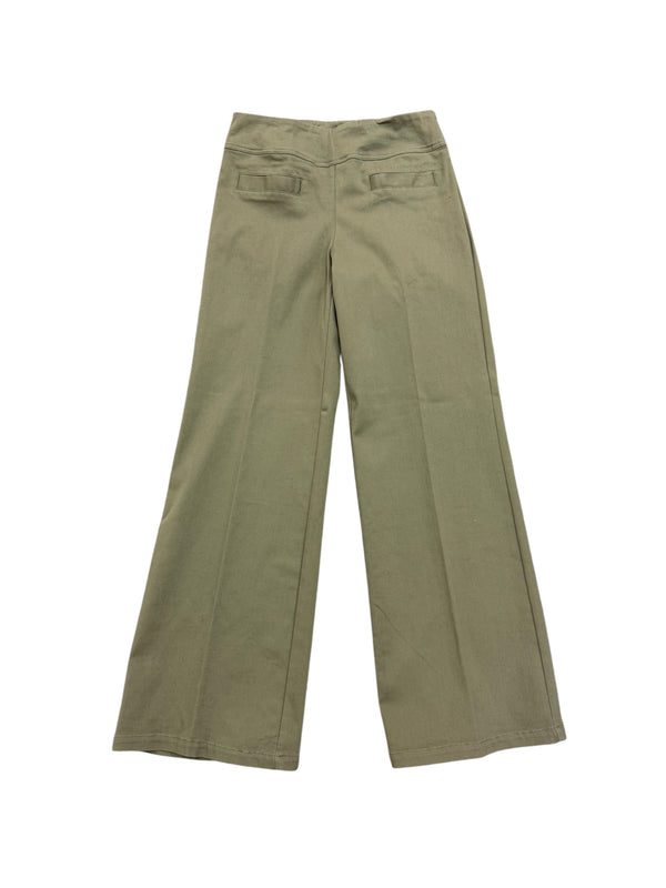 PULL ON WIDE LEG PANT BESOM POCKETS 11154