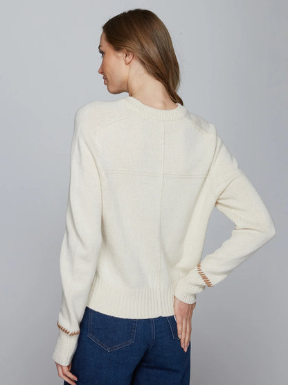 BOXY CREW W/ CONTRAST YOKE RCP14372