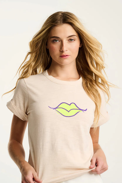 KISS & MAKE UP TEE SHIRT S26-TS335