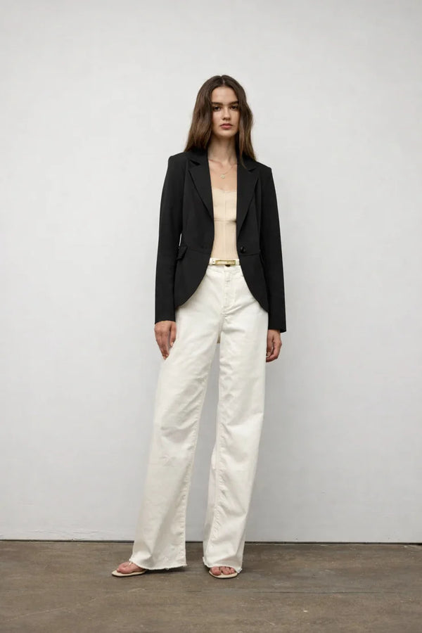 RAW EDGE SINGLE BREAST JACKET S26SB6286