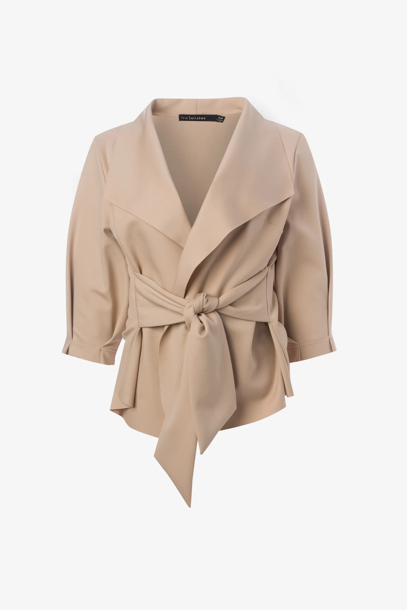 RAW EDGE BELTED JACKET S26SB6034