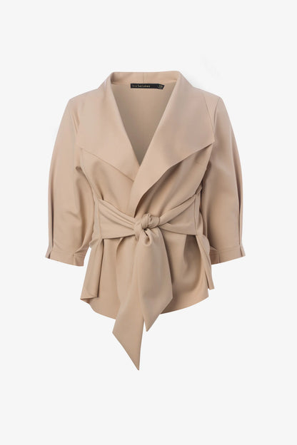 RAW EDGE BELTED JACKET S26SB6034