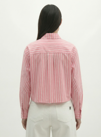 CAMILLE CROPPED LONG SLEEVE