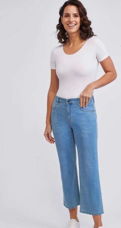 RELAXED STRIAGHT ANKLE DENIM RS66