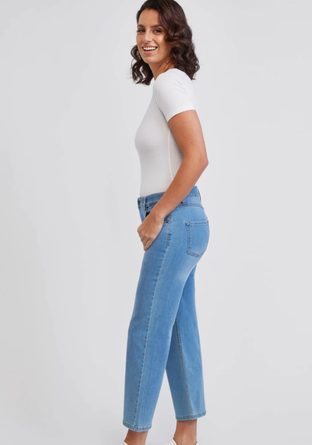 RELAXED STRIAGHT ANKLE DENIM RS66
