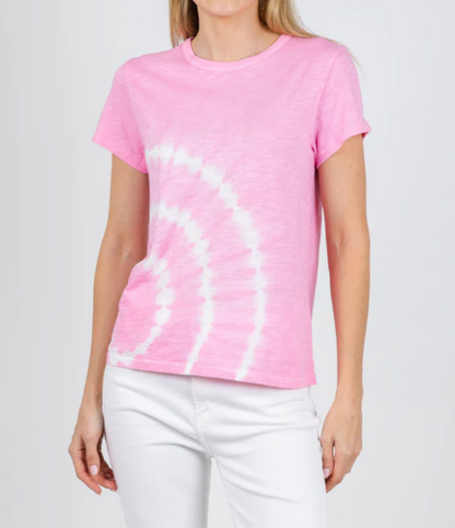 CIRCULAR TIE DYED TEE 61679