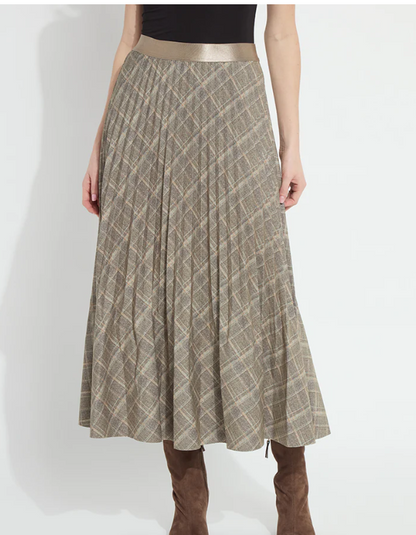 SABRINA PONTE PLEATED SKIRT 32-3951