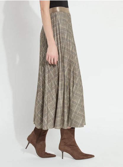 SABRINA PONTE PLEATED SKIRT 32-3951