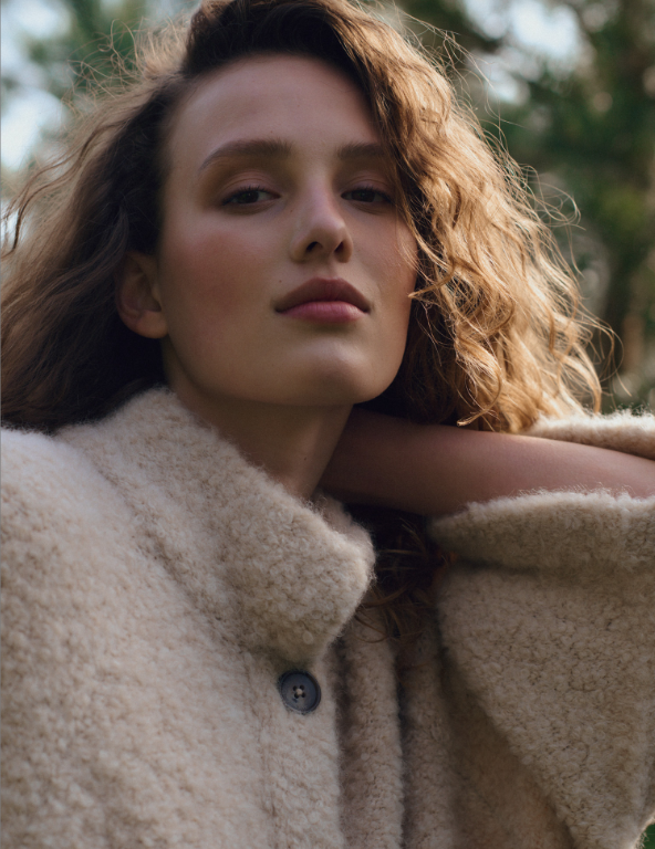 FUNNEL NECK CARDIGAN 300511