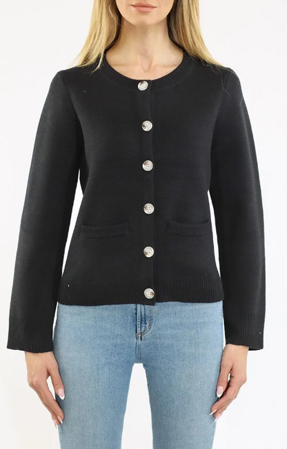 CREWNECK CARDIGAN 126108