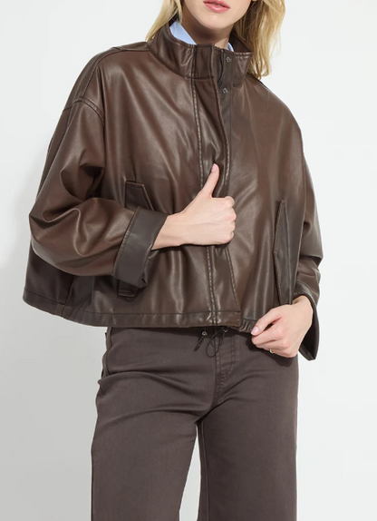 MINA OVERSIZED VEGAN COAT 24-3963