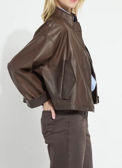 MINA OVERSIZED VEGAN COAT 24-3963