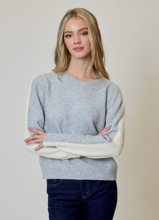 TWO TONE SWEATER BWV0912033