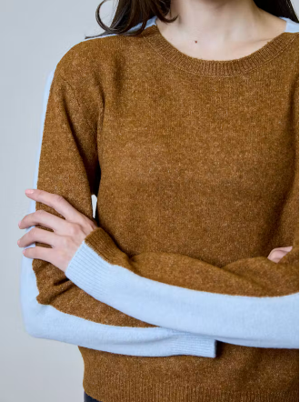 TWO TONE SWEATER BWV0912033