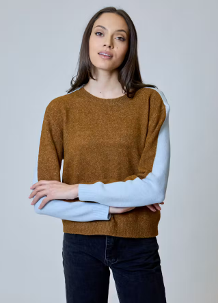 TWO TONE SWEATER BWV0912033