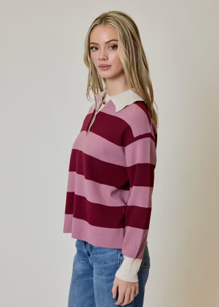 LONG SLEEVE RUGBY POLO BWY0312014