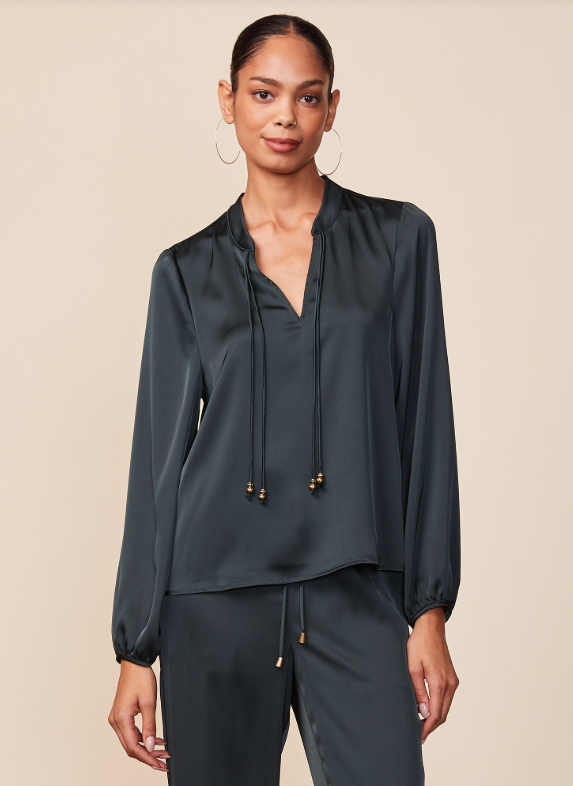 BOHEMIAN SATIN BLOUSE AW8652070