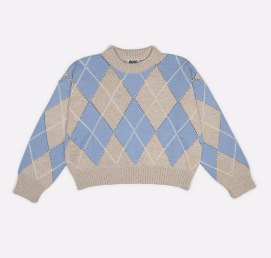 ANNIE ARGYLE SWEATER F2611