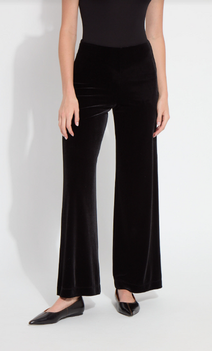 ELLERY HI WAIST FLARE VELVET PANT 10-4015