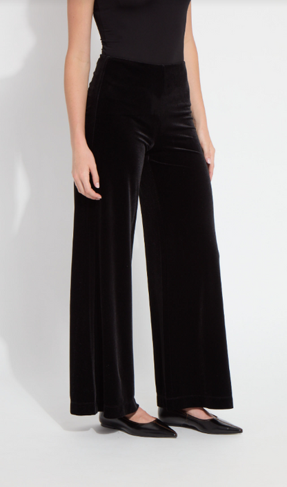 ELLERY HI WAIST FLARE VELVET PANT 10-4015